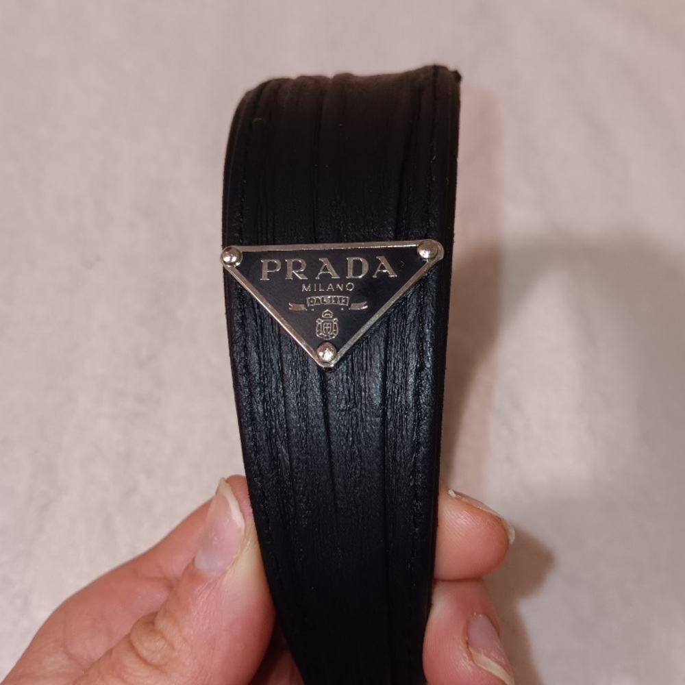 Prada Black Hair Accessory